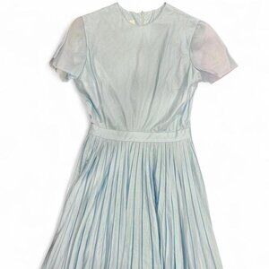 Vintage Sky Blue 1950s Avalon Day Dress